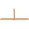 Ekena Millwork Eugene Smooth Timber Gable Bracket, Western Red Cedar, 84"W x 45"H x 3 1/2"D x 3 1/2"F, 13/12 Pitch GBW084X45X0404EUG00SWR - alternate 5
